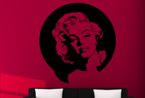 Samolepka na zeď - Marilyn Monroe